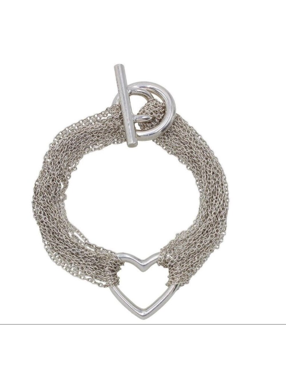 Tiffany & Co Heart Chain Bracelet